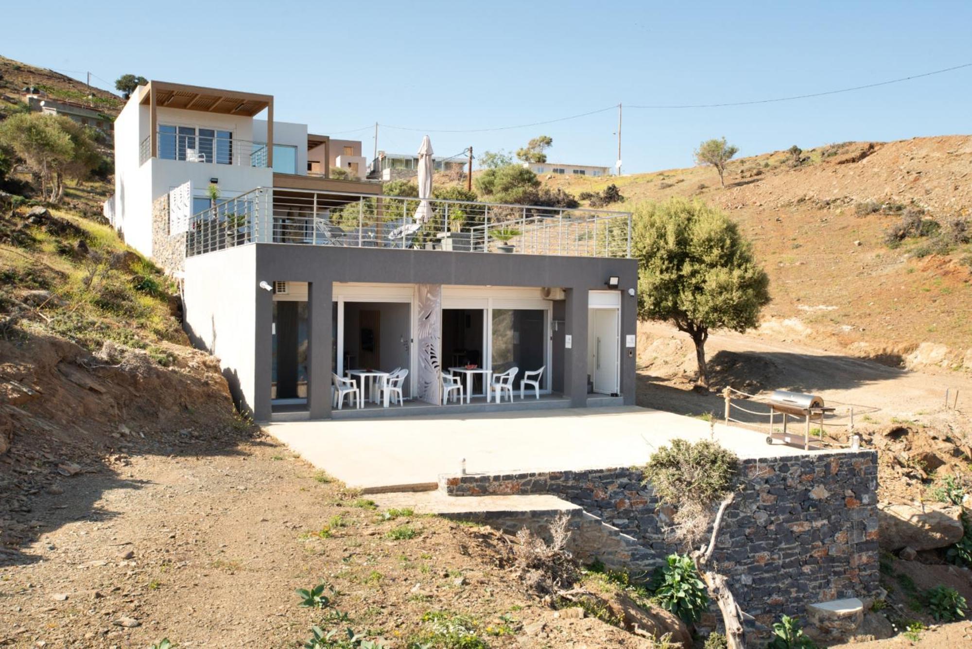 Beachfront Studio Kyma West ~ Crete'S Hidden Gem Kali Limenes Esterno foto