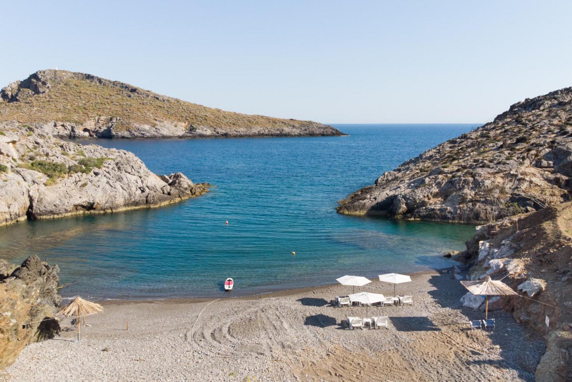 Beachfront Studio Kyma West ~ Crete'S Hidden Gem Kali Limenes Esterno foto